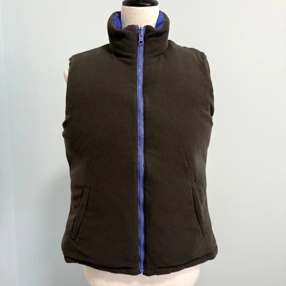Cherokee Wintertime Women’s Reversible quilted Down Feather Filled Vest Size‎ S